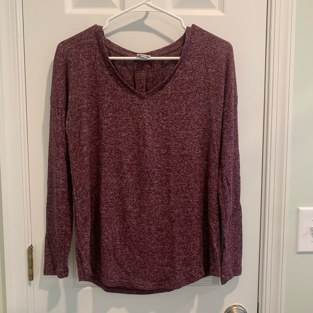 A new day long sleeve V-neck